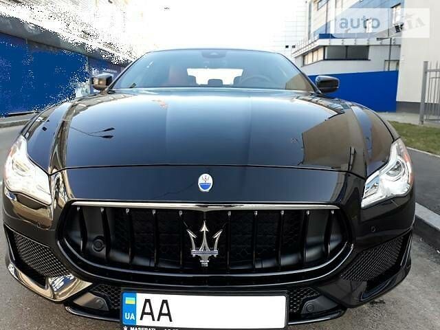 Чорний Мазераті Quattroporte, об'ємом двигуна 3 л та пробігом 3 тис. км за 115000 $, фото 1 на Automoto.ua