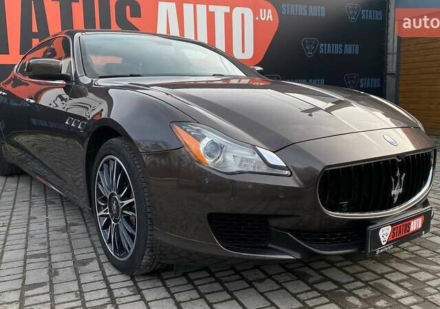 Коричневый Мазерати Кватропорте, объемом двигателя 2.98 л и пробегом 77 тыс. км за 25700 $, фото 1 на Automoto.ua
