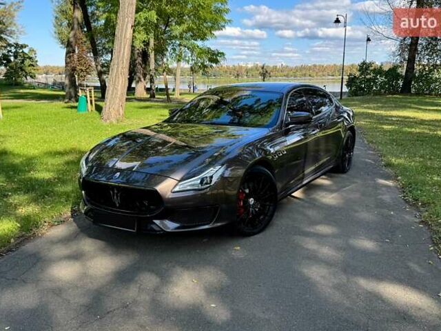 Мазераті Quattroporte 2018 у Києві на Automoto.ua Коричневий Мазераті Quattroporte, об'ємом двигуна 3 л та пробігом 36 тис. км за 42500 $, фото 1 на Automoto.ua