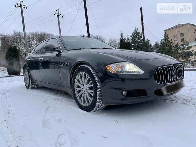 Сірий Мазераті Quattroporte, об'ємом двигуна 4.7 л та пробігом 69 тис. км за 28900 $, фото 1 на Automoto.ua