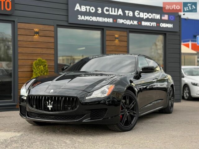 Синій Мазераті Quattroporte, об'ємом двигуна 3 л та пробігом 120 тис. км за 16500 $, фото 1 на Automoto.ua