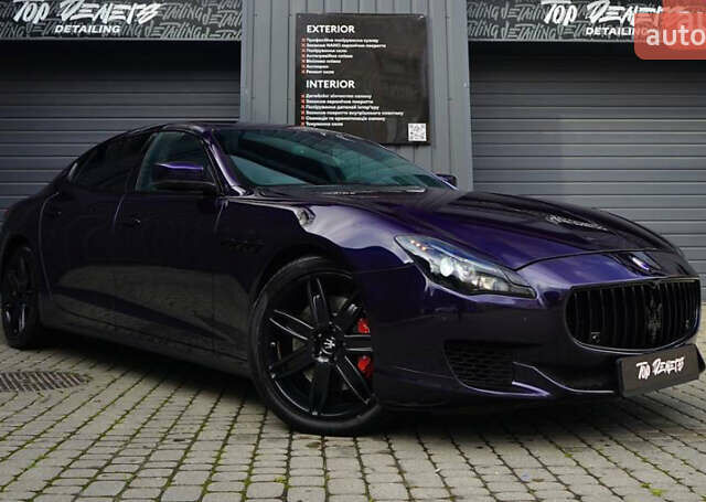 Синий Мазерати Кватропорте, объемом двигателя 2.98 л и пробегом 107 тыс. км за 20000 $, фото 1 на Automoto.ua