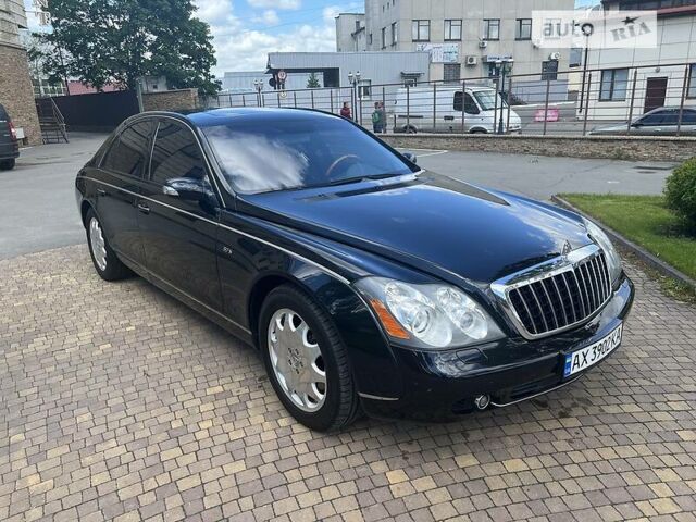 Черный Майбах 57, объемом двигателя 5.5 л и пробегом 56 тыс. км за 87000 $, фото 1 на Automoto.ua