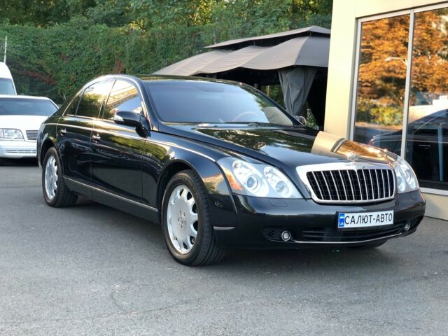Чорний Майбах 57, об'ємом двигуна 5.5 л та пробігом 56 тис. км за 87000 $, фото 1 на Automoto.ua