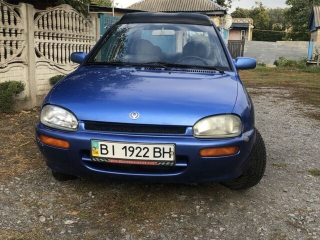 Синий Мазда 121, объемом двигателя 1.3 л и пробегом 173 тыс. км за 1025 $, фото 1 на Automoto.ua