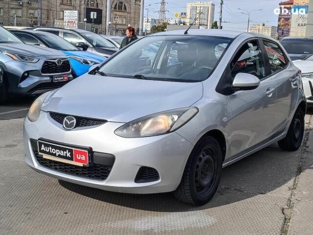 Серый Мазда 2, объемом двигателя 1.3 л и пробегом 168 тыс. км за 4990 $, фото 1 на Automoto.ua