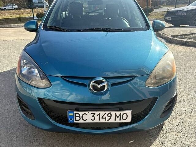 Синий Мазда 2, объемом двигателя 1.5 л и пробегом 80 тыс. км за 6500 $, фото 1 на Automoto.ua