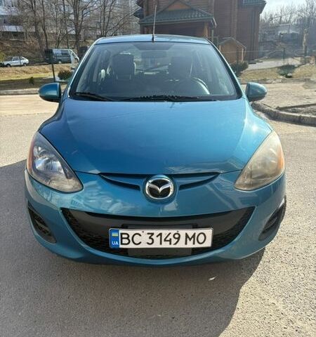 Синий Мазда 2, объемом двигателя 1.5 л и пробегом 80 тыс. км за 7500 $, фото 1 на Automoto.ua