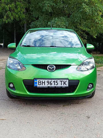 Зеленый Мазда 2, объемом двигателя 1.4 л и пробегом 157 тыс. км за 4590 $, фото 1 на Automoto.ua