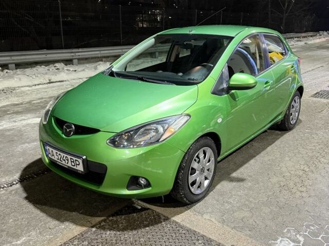 Зеленый Мазда 2, объемом двигателя 1.5 л и пробегом 168 тыс. км за 6850 $, фото 1 на Automoto.ua
