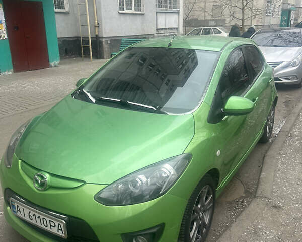 Зелений Мазда 2, об'ємом двигуна 1.6 л та пробігом 169 тис. км за 5900 $, фото 1 на Automoto.ua