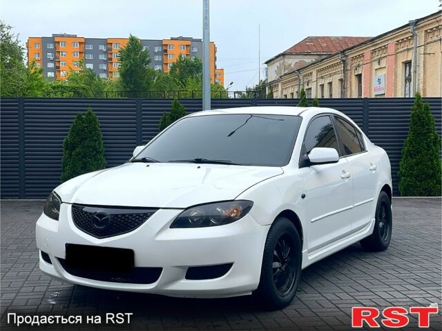 Білий Мазда 3, об'ємом двигуна 2 л та пробігом 182 тис. км за 4900 $, фото 1 на Automoto.ua