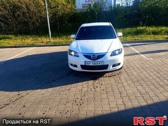 Білий Мазда 3, об'ємом двигуна 1.6 л та пробігом 223 тис. км за 5500 $, фото 1 на Automoto.ua