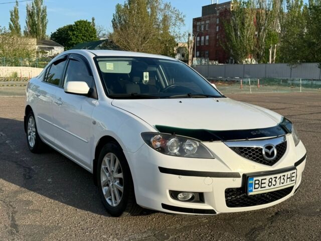 Білий Мазда 3, об'ємом двигуна 1.6 л та пробігом 214 тис. км за 5700 $, фото 1 на Automoto.ua
