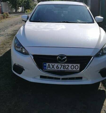 Белый Мазда 3, объемом двигателя 2 л и пробегом 159 тыс. км за 11999 $, фото 1 на Automoto.ua