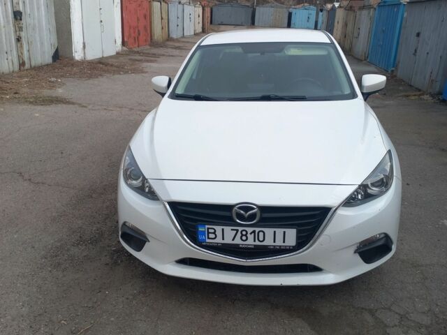 Білий Мазда 3, об'ємом двигуна 2 л та пробігом 220 тис. км за 9500 $, фото 1 на Automoto.ua