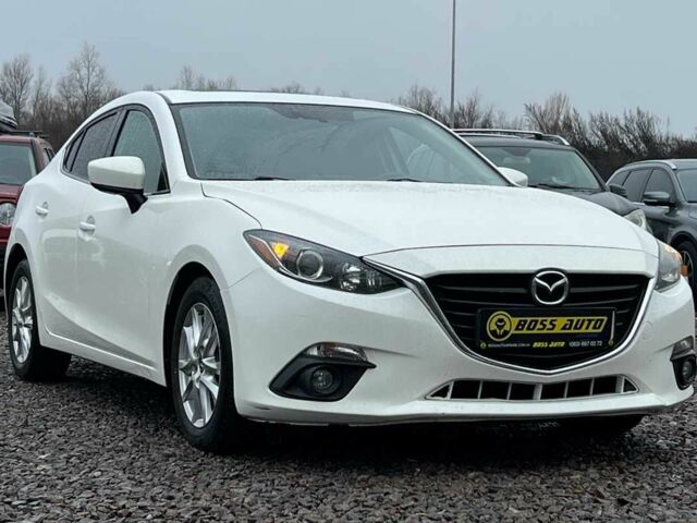Белый Мазда 3, объемом двигателя 2 л и пробегом 119 тыс. км за 12650 $, фото 1 на Automoto.ua