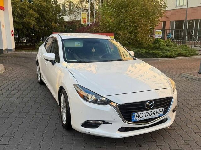 Белый Мазда 3, объемом двигателя 2 л и пробегом 111 тыс. км за 10400 $, фото 1 на Automoto.ua