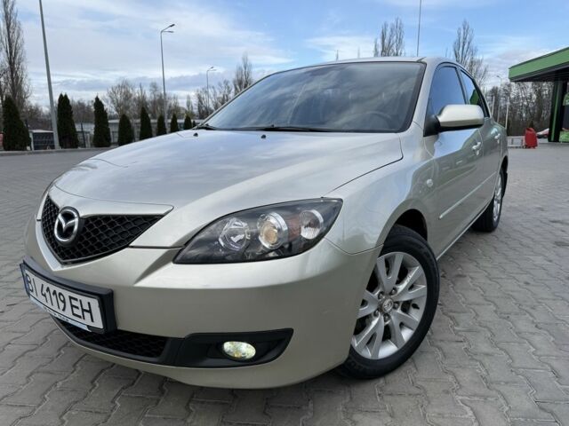 Бежевый Мазда 3, объемом двигателя 1.6 л и пробегом 190 тыс. км за 5800 $, фото 1 на Automoto.ua