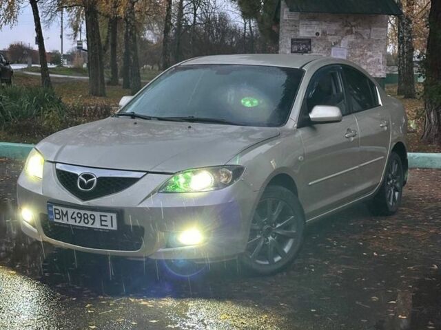 Мазда 3 2007 в Лубнах на Automoto.ua Бежевый Мазда 3, объемом двигателя 1.6 л и пробегом 280 тыс. км за 3750 $, фото 1 на Automoto.ua