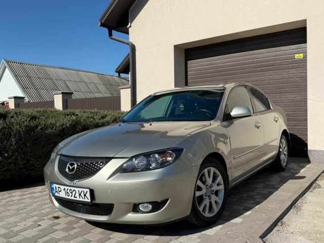 Бежевий Мазда 3, об'ємом двигуна 1.6 л та пробігом 183 тис. км за 5700 $, фото 1 на Automoto.ua