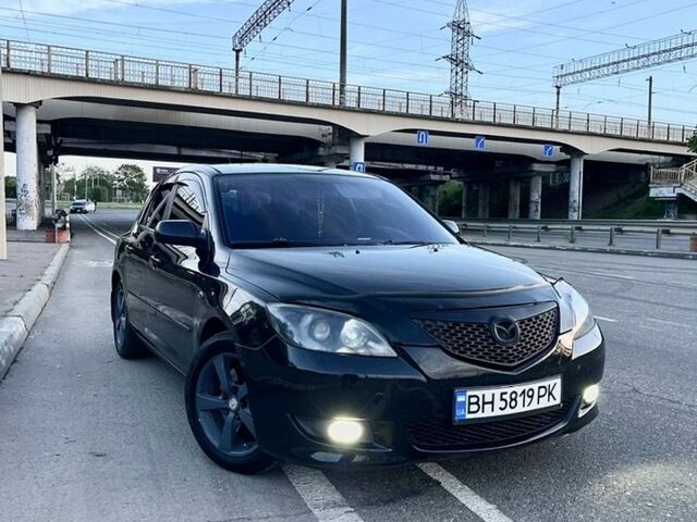 Черный Мазда 3, объемом двигателя 2 л и пробегом 300 тыс. км за 3500 $, фото 1 на Automoto.ua