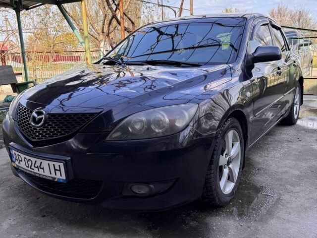 Черный Мазда 3, объемом двигателя 1.6 л и пробегом 224 тыс. км за 3100 $, фото 1 на Automoto.ua