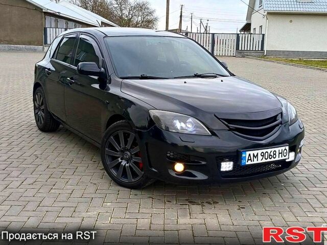 Чорний Мазда 3, об'ємом двигуна 2 л та пробігом 250 тис. км за 6000 $, фото 1 на Automoto.ua