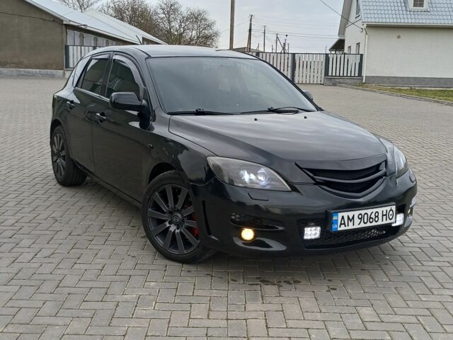 Чорний Мазда 3, об'ємом двигуна 2 л та пробігом 328 тис. км за 3750 $, фото 1 на Automoto.ua