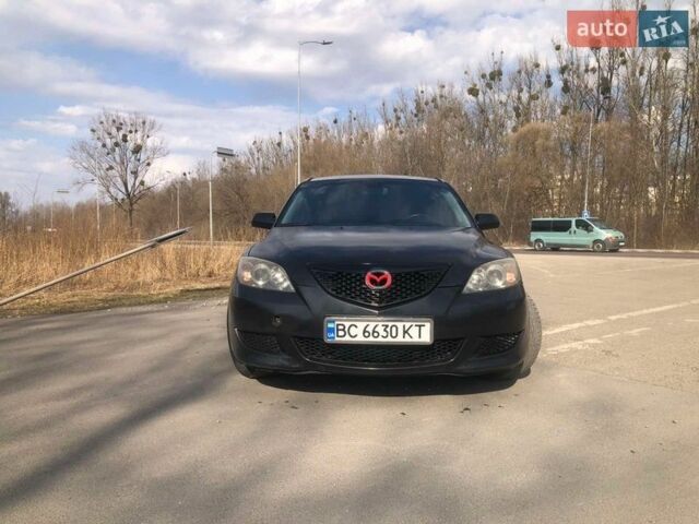 Черный Мазда 3, объемом двигателя 1.6 л и пробегом 223 тыс. км за 2850 $, фото 1 на Automoto.ua