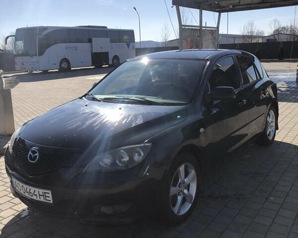 Черный Мазда 3, объемом двигателя 1.56 л и пробегом 280 тыс. км за 3200 $, фото 1 на Automoto.ua