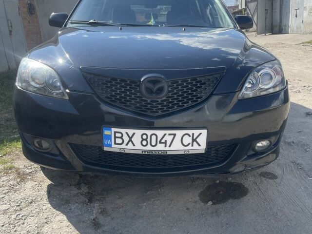 Черный Мазда 3, объемом двигателя 1.6 л и пробегом 245 тыс. км за 4500 $, фото 1 на Automoto.ua
