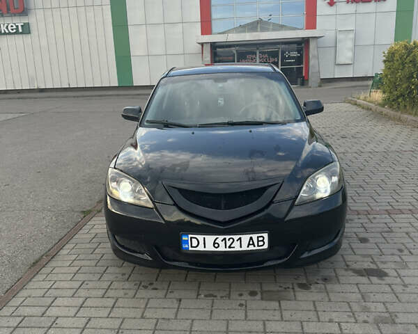 Черный Мазда 3, объемом двигателя 1.6 л и пробегом 280 тыс. км за 3800 $, фото 1 на Automoto.ua