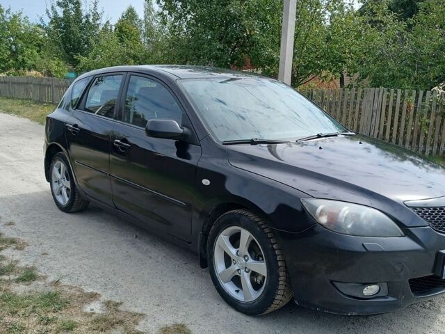 Чорний Мазда 3, об'ємом двигуна 1.6 л та пробігом 237 тис. км за 4200 $, фото 1 на Automoto.ua