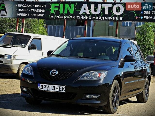 Черный Мазда 3, объемом двигателя 1.6 л и пробегом 326 тыс. км за 3900 $, фото 1 на Automoto.ua