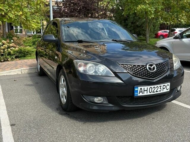 Чорний Мазда 3, об'ємом двигуна 1.6 л та пробігом 213 тис. км за 4500 $, фото 1 на Automoto.ua