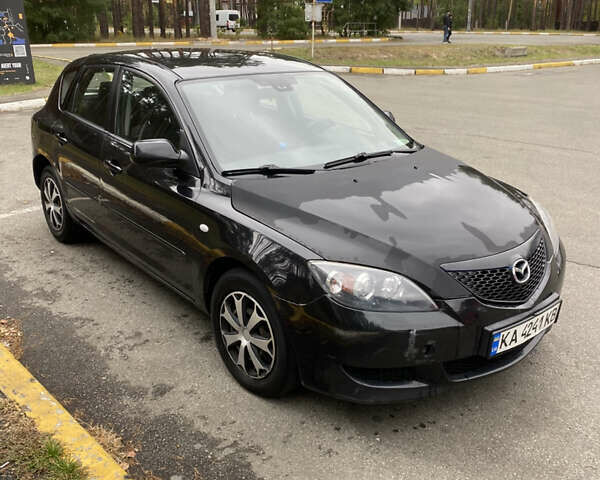 Черный Мазда 3, объемом двигателя 1.6 л и пробегом 347 тыс. км за 3500 $, фото 1 на Automoto.ua