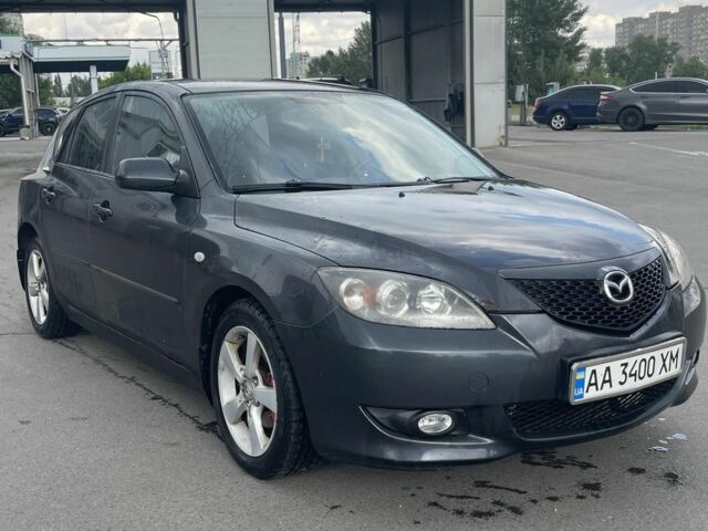 Черный Мазда 3, объемом двигателя 1.6 л и пробегом 228 тыс. км за 3300 $, фото 1 на Automoto.ua