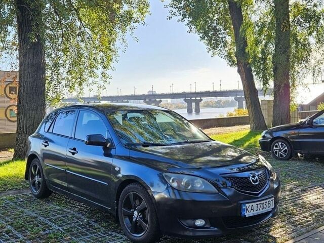 Черный Мазда 3, объемом двигателя 1.6 л и пробегом 278 тыс. км за 3800 $, фото 1 на Automoto.ua