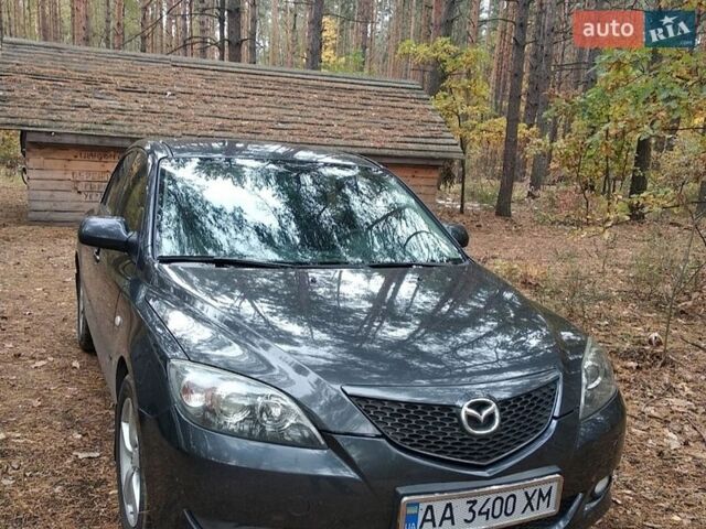 Черный Мазда 3, объемом двигателя 1.6 л и пробегом 228 тыс. км за 3000 $, фото 1 на Automoto.ua