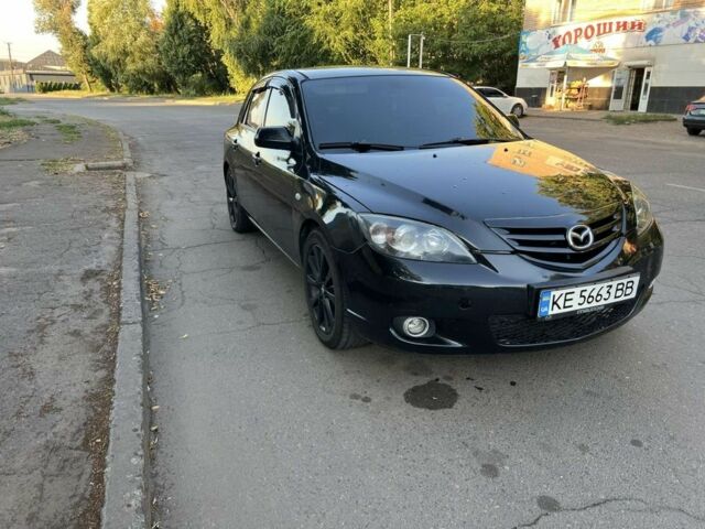 Чорний Мазда 3, об'ємом двигуна 1.6 л та пробігом 170 тис. км за 4112 $, фото 1 на Automoto.ua