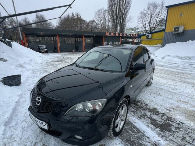 Черный Мазда 3, объемом двигателя 1.6 л и пробегом 310 тыс. км за 4300 $, фото 1 на Automoto.ua
