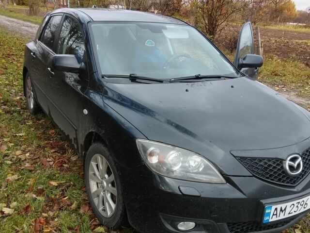 Чорний Мазда 3, об'ємом двигуна 1.6 л та пробігом 240 тис. км за 5500 $, фото 1 на Automoto.ua