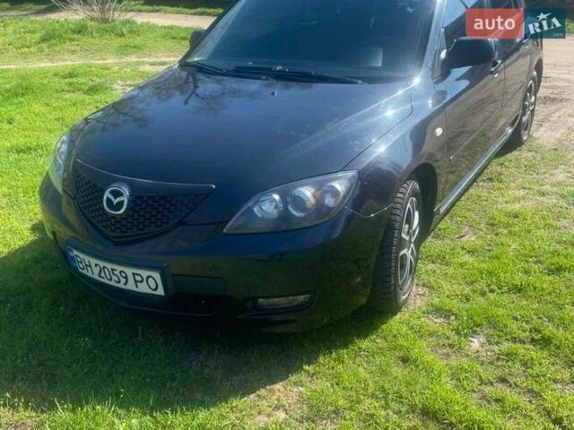 Черный Мазда 3, объемом двигателя 1.6 л и пробегом 280 тыс. км за 3800 $, фото 1 на Automoto.ua