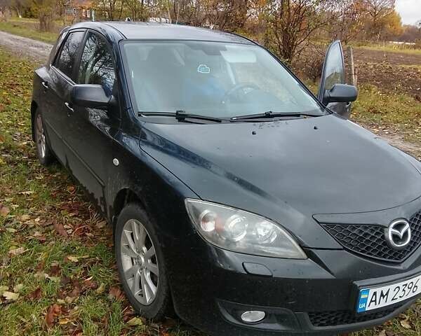 Чорний Мазда 3, об'ємом двигуна 1.59 л та пробігом 242 тис. км за 4600 $, фото 1 на Automoto.ua