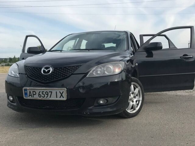 Черный Мазда 3, объемом двигателя 1.6 л и пробегом 280 тыс. км за 5000 $, фото 1 на Automoto.ua