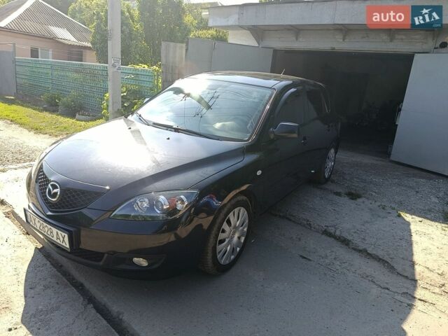 Чорний Мазда 3, об'ємом двигуна 1.6 л та пробігом 65 тис. км за 8700 $, фото 1 на Automoto.ua