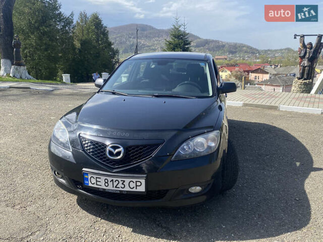 Черный Мазда 3, объемом двигателя 1.6 л и пробегом 255 тыс. км за 4600 $, фото 1 на Automoto.ua