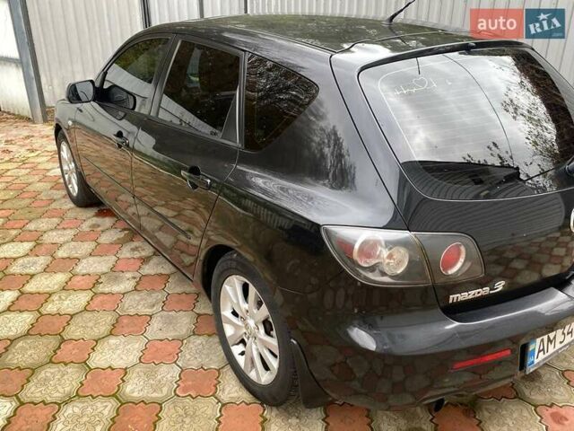 Мазда 3 2006 у Житомирі на Automoto.ua Чорний Мазда 3, об'ємом двигуна 1.6 л та пробігом 198 тис. км за 4400 $, фото 1 на Automoto.ua