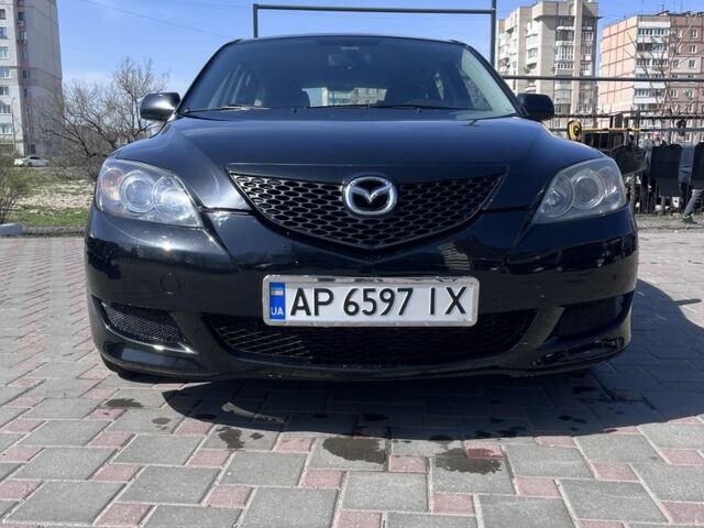 Черный Мазда 3, объемом двигателя 1.6 л и пробегом 330 тыс. км за 4200 $, фото 1 на Automoto.ua